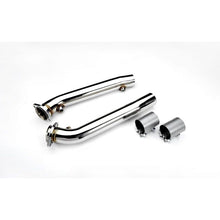 Load image into Gallery viewer, VRSF Exhaust > Downpipe ### Engine > Exhaust > Downpipe VRSF 3″ Stainless Steel Race Downpipes 2011 – 2018 BMW M5 & M6 S63
