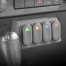 Load image into Gallery viewer, Rugged Ridge Lower Switch Panel Kit 07-10 Jeep Wrangler JK Rugged Ridge