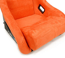Load image into Gallery viewer, NRG FRP Bucket Seat ULTRA Edition W/ Grey Pearlized Back / Orange Microfiber Material - Large | FRP-302OR-ULTRA