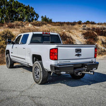 Load image into Gallery viewer, Westin 14-18 Chevrolet Silverado HDX Bandit Rear Bumper - Black Westin