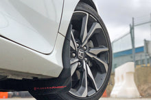 Load image into Gallery viewer, Rally Armor 16-21 Honda Civic Si Black UR Mud Flap w/White Logo Mud Flaps Rally Armor