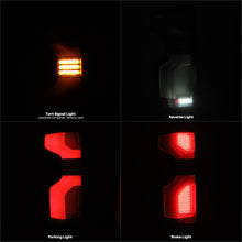 Load image into Gallery viewer, AlphaRex 19-24 Chevy Silverado 1500 / 20-24 2500HD/3500HD LUXX-Series LED Tail Lights Black AlphaRex