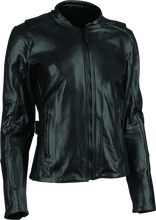 Load image into Gallery viewer, Speed and Strength Throttle Body Leather Jacket Black Womens - XS Speed and Strength