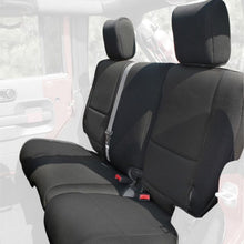 Load image into Gallery viewer, Rugged Ridge Seat Cover Kit Black 11-18 Jeep Wrangler JK 2dr Rugged Ridge
