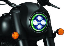 Load image into Gallery viewer, Kuryakyn Orbit Headlight Adapter Black Misc Powersports Kuryakyn