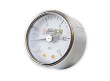 Load image into Gallery viewer, Earl's Performance Fuel Pressure Gauge Earl's Performance 1.5" - 0 to 15 PSI - 1/8 NPT male thread 100195ERL