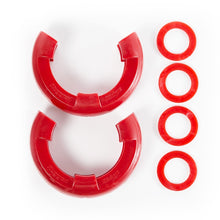 Load image into Gallery viewer, Rugged Ridge Red 7/8in D-Ring Isolator Kit Rugged Ridge