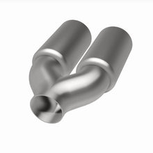 Load image into Gallery viewer, MagnaFlow Exhaust Products Exhaust Tail Pipe Tip MagnaFlow Exhaust Products Magnaflow Dual Exhaust Tip - 2.25in. Inlet/3in. Outlet 35167