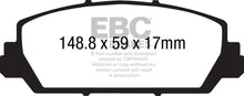 Load image into Gallery viewer, EBC EBCUD1625 EBC 12+ Acura RDX 3.5 Ultimax2 Front Brake Pads