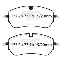 Load image into Gallery viewer, EBC EBCDP42475R EBC 21-24 Jaguar E-Pace 2.0T Front Yellowstuff Brake Pads