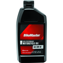 Load image into Gallery viewer, BikeMaster 10W40 Performance Oil - Quart