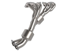 Load image into Gallery viewer, aFe 98-05 Lexus GS300 / 01-05 Lexus IS300 Twisted Steel 304 Stainless Steel Header w/ Cat Headers & Manifolds aFe