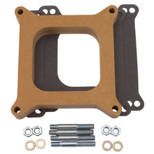 Load image into Gallery viewer, Edelbrock Carburetor Spacer Edelbrock Edelbrock Carb Spacer 1-Inch Wood Spacer 8720
