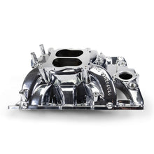 Load image into Gallery viewer, Edelbrock Engine Intake Manifold Edelbrock Performer RPM Pontiac 326-455 Intake Manifold, Chrome Plasma Finish 7156-CP