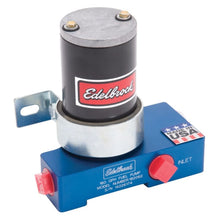 Load image into Gallery viewer, Edelbrock Fuel Pumps Edelbrock Fuel Pump Electric Quiet-Flo Carbureted 160GPH 1/2In In 1/2In Out 160 GPH Blue