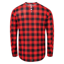 Load image into Gallery viewer, USWE Flannel Long Sleeve Lightweight Off-Road Jersey Flame Red - 2XL USWE