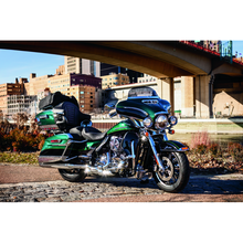 Load image into Gallery viewer, Kuryakyn Flame Speaker Grills For 14-Up Touring Models Chrome