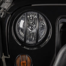Load image into Gallery viewer, Rugged Ridge 07-18 Jeep Wrangler JK Black Elite Pivotal Headlight Euro Guard Rugged Ridge