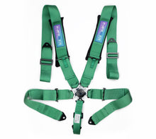 Load image into Gallery viewer, NRG 5PT 3in. Seat Belt Harness / Cam Lock - Green | SBH-B6PCGN