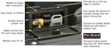 Load image into Gallery viewer, Tuffy Toyota Tacoma Truck Bed Security Lockbox Cargo Boxes & Bags Tuffy Products