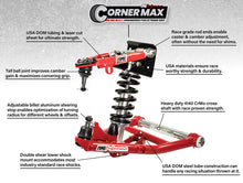 Load image into Gallery viewer, UMI Performance 73-87 GM C10 CornerMax A-Arm Kit - Red Control Arms UMI Performance