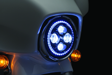 Load image into Gallery viewer, Kuryakyn Orbit Vision 7inch Led Headlight Misc Powersports Kuryakyn