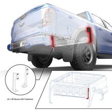 Load image into Gallery viewer, EGR EGRRA039842 EGR 24-25 Ford Ranger w/ 5ft Bed J-Brace Support for RollTrac