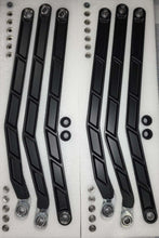 Load image into Gallery viewer, Elektric Off Road Hardware - Singles Elektric Offroad 2017+ Can Am Maverick X3 Volt Billet Radius Rods Anodized Black RS 72In Model Only