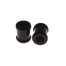 Load image into Gallery viewer, Energy Suspension Bushing Kits Energy Suspension Universal Black Shock Bushing Set - Fits Std Straight Eyes 3/4in ID x 1-1/16in OD
