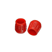 Load image into Gallery viewer, Energy Suspension Bushing Kits Energy Suspension Universal Red 1-3/8in OD x 1/2in McPherson ID Strut Bump Stop Set