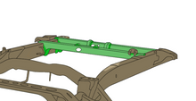 Load image into Gallery viewer, RustBuster 02-08 Dodge Ram Spare Tire Crossmember | RB7720