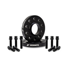 Load image into Gallery viewer, Mishimoto Wheel Spacers - 5x120 - 72.6 - 15 - M14 - Black Mishimoto