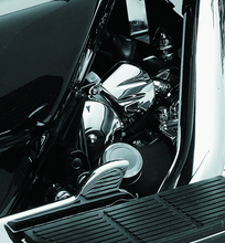Load image into Gallery viewer, Kuryakyn Solenoid Cover 90-06 Big Twins 91-19 XL Sportsters Chrome Kuryakyn