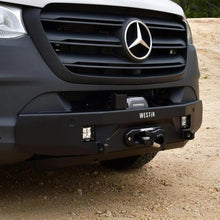 Load image into Gallery viewer, Westin 19-23 Mercedes-Benz Sprinter Pro-Series Mid Width Front Bumper - Textured Black Westin