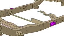 Load image into Gallery viewer, Rust Buster Avalanche/Suburban/Yukon Center Body Frame Mount | RB7418