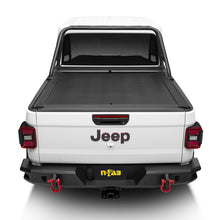 Load image into Gallery viewer, Rugged Ridge 20-22 Jeep Gladiator w/o Trail Rail Sys Armis Tonneau Cover w/Max Track - Tex. Blk Rugged Ridge