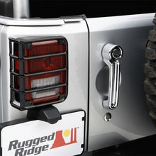 Load image into Gallery viewer, Rugged Ridge 07-18 Jeep Wrangler Black Tail Light Euro Guards Rugged Ridge