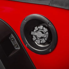 Load image into Gallery viewer, Rugged Ridge 01-19 Jeep Wrangler TJ/LJ/JK/JL Black Elite Aluminum Fuel Cap Rugged Ridge