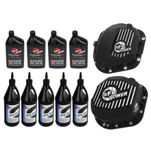 Load image into Gallery viewer, aFe Power Front/Rear Diff Cover Kit w/ Oil 99-16 Ford F-250/F-350 V8 (Dana 60/Super 60 & Sterling)