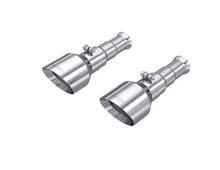 Load image into Gallery viewer, MBRP 19-24 Ram 1500 Classic 5.7L Hemi 5in OD Dual Wall Angle Cut T304 SS CB Exhaust Tips - Pair MBRP