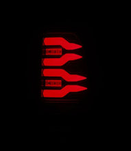 Load image into Gallery viewer, AlphaRex 97-03 Ford F150 / 99-16 Ford F250/F350/F450/F550 LUXX-Series LED Tail Lights - Black/Red AlphaRex