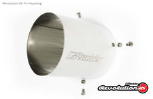 Load image into Gallery viewer, Greddy Universal 3in Revolution RS Muffler SS Tip - 115mm Dia / 185mm Length | 11001170