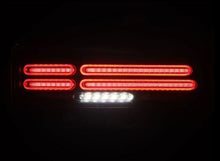Load image into Gallery viewer, AlphaRex 23-25 Nissan Z Nova-Series Quad-Loop Style Prismatic LED Tail Lights - Black AlphaRex