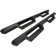 Load image into Gallery viewer, Westin/HDX 99-16 Ford F-250/350/450/550 Crew Cab Drop Nerf Step Bars - Textured Black Westin