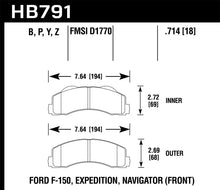 Load image into Gallery viewer, Hawk 14-16 Ford F-150 LTS Street Front Brake Pads Brake Pads - OE Hawk Performance