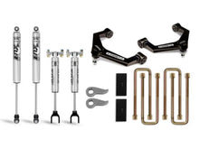 Load image into Gallery viewer, Cognito 20-24 Chevy Silv/Sierra 2500/3500HD 2/4WD 3in Perf Ball Joint Lvl Lift Kit w/ Fox PS 2.0 IFP Leveling Kits Cognito