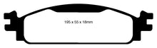 Load image into Gallery viewer, EBC 08-10 Ford Flex 3.5 Ultimax2 Front Brake Pads Brake Pads - OE EBC