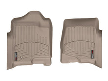 Load image into Gallery viewer, WeatherTech 07+ Chevrolet Avalanche Front FloorLiner - Tan | 450661