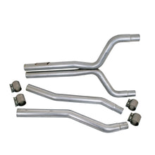 Load image into Gallery viewer, BBK Performance Parts 4023 2010-2015 CHEVROLET CAMARO SS LS3 L99 6.2L 2-3/4 MID X PIPE Exhaust Pipe BBK Performance Parts