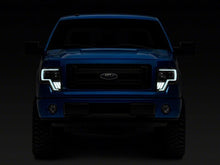 Load image into Gallery viewer, Raxiom 09-14 Ford F-150 Axial G4 Light Bar Switchback Projector Headlights- Blk Housing (Clear Lens) Headlights Raxiom